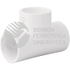 45421 PVC-762 TEE SENCILLA DE PVC 3/4" FOSET