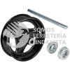 11868 R JUEGO DE RIN EJE Y BALEROS PARA CARRETILLAS TRUPER Y PRETUL