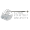 45077 R-311 REGADERA CROMO 10" PLATO REDONDO DELGADO CON BRAZO RIVIERA FOSET