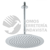 45079 R-313 REGADERA CROMO 12" PLATO REDONDO DELGADO CON BRAZO RIVIERA FOSET