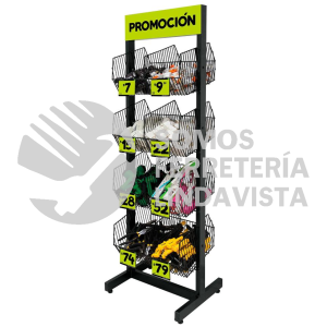 50030 R-BOT RACK BOTADERO METALICO 4 NIVELES TRUPER