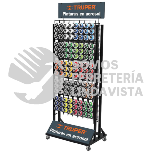 50330 R-PINT-120 RACK PARA 120 PINTURAS EN AEROSOL TRUPER