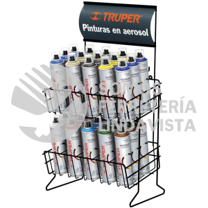 50329 R-PINT-A RACK PARA 30 PINTURAS EN AEROSOL TRUPER