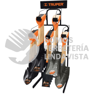 50031 R-PYP RACK PARA PALAS CON MANGO "Y" DE PARED PARA 30 PZ TRUPER