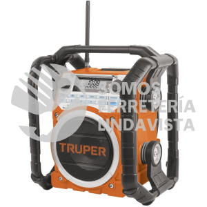 62050 RADIO RADIO DIGITAL AM/FM PANTALLA LCD RESISTENTE AL AGUA TRUPER