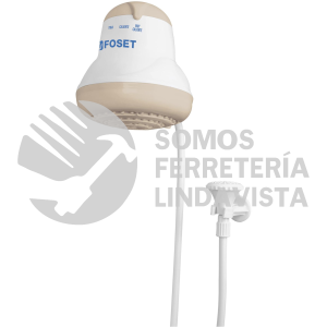 45156 REGEL-4B REGADERA ELECTRICA DE 4 TEMPERATURAS 5-3/8" BEIGE FOSET