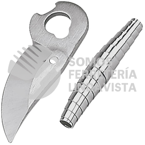 18464 REP-T45-2 REPUESTO DE CUCHILLA Y RESORTE PARA TIJERA T-45 TRUPER