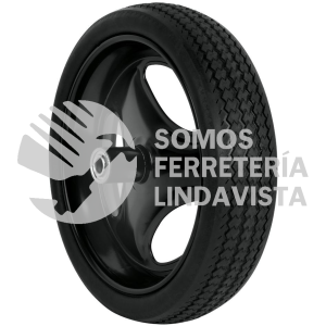 11229 RN-X13 LLANTA COMPLETA IMPONCHABLE 13-1/2" INCLUYE EJE Y BALEROS TRUPER