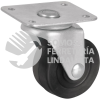48604 RO-128 RODAJA HULE 2" PLACA GIRATORIA CON BUJE CARGA 25 KG FIERO