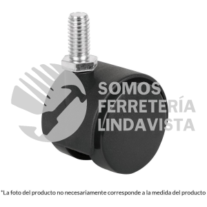 49697 ROY-50ER RODAJA TIPO YOYO DE 50 MM CON ESPIGA ROSCADA FIERO