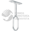 48979 STO-5 SOPORTE CENTRALPARA TUBO OVALADO DE CLOSET HERMEX