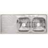 45061 TA-1202TD TARJA DE EMPOTRAR DOBLE TINA DERECHA 120 X 50 CM FOSET
