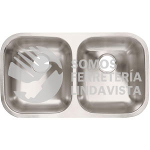 45176 TA-822TX TARJA DE LUJO DE DOBLE TINA DE SUBMONTAR 82 X 47 CM FOSET
