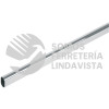 48977 TO-530 TUBO OVALADO DE 3.0 M EN ACERO CROMADO PARA CLOSET HERMEX