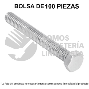 44557 TORM-1/4X3/4 BOLSA CON 100 TORNILLOS 1/4" X 3/4" TIPO MAQUINA FIERO