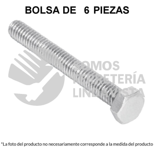 44694 TORM-3/4X1-1/2 BOLSA CON 6 TORNILLOS 3/4" X 1-1/2" TIPO MAQUINA FIERO