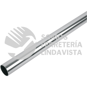 48974 TR-530 TUBO REDONDO DE 3.0 M EN ACERO CROMADO PARA CLOSET HERMEX