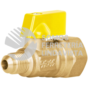 41060 VG-554-N VALVULA DE CONTROL DE LATON PARA GAS 5/16" X 1/2" FOSET