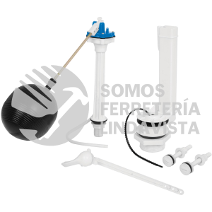 49326 VW-356 JUEGO DE ACCESORIOS DESCARGA 2" PARA WC FOSET
