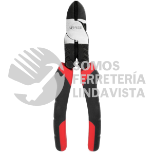 209GCA PINZA CON MANGO BIMATERIAL PALANCA COMPUESTA DE 7" CORTE DIAGONAL URREA