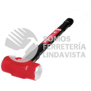 1441HD MARRO IRROMPIBLE CON MANGO RUBBER GRIP ANTI-VIBRACION DE 30", 14 LB URREA