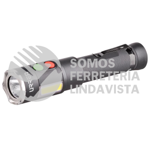 LRU6A LINTERNA DE LED RECARGABLE 600LM CON ALARMA URREA