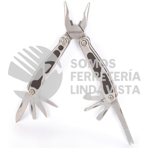 120526 PINZA MULTIHERRAMIENTA 14 EN 1 CON LUZ LED SURTEK