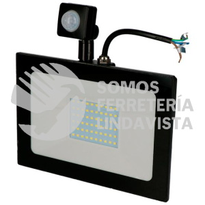 RFLA50 REFLECTOR DE LED SDM DELGADO CON SENSOR 50 W 4,000 LM SURTEK