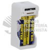 CP2 CARGADOR DE PILAS "AAA" Y "AA", CON 2 PILAS "AA" SURTEK
