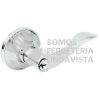 17MA MANIJA TUBULAR CURVA FUNCION BAÑO, NIQUEL SATINADO, LLAVE ESTANDAR, BLISTER LOCK