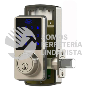 10CD CERROJO DIGITAL APERTURA DOBLE, LLAVE ESTANDAR LOCK