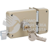24CS CERRADURA SOBREPONER CLASICA FUNCION DERECHA , LLAVE ESTANDAR, BLISTER LOCK