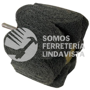 677 RUEDA DE FIBRA DE GRANO MUY FINO SIN COSTURA PARA PULIDO Y ACABADO DE SUPERFICIES (3X2X1/4) TENAZIT