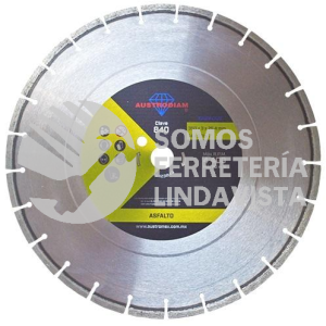 840 DISCO DE DIAMANTE PARA CORTE DE ASFALTO EASY-CUT (14"X1/8"X1") AUSTRODIAM AUSTROMEX
