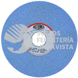 1015 RUEDA ABRASIVA VITRIFICADA AZUL TIPO 1 GRANO 542 (7"X1/4"X1-1/4") AUSTROMEX