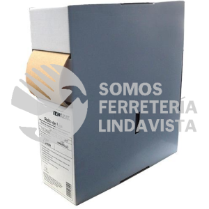 2372 ROLLO DE LIJA SOBRE HULE ESPUMA GRANO 180 (4-1/2"X984") TENAZIT
