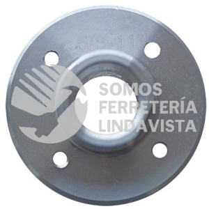 2564 ADAPTADOR PARA DISCO DE DIAMANTE CON ROSCA Y CUATRO PERFORACIONES INCLUYE TORNILLOS (5/8"-11) TENAZIT