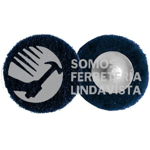 4735 DISCO DE FIBRA DE CAMBIO RAPIDO (ROL-OK) MEDIO COLOR AZUL (3) TENAZIT