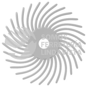 4814 DISCO RADIAL TERMOPLASTICO COLOR BLANCO (1X1/8) TENAZIT