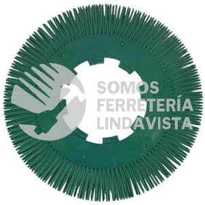 4873 DISCO RADIAL TERMOPLASTICO COLOR VERDE OSCURO (8X3-1/2) TENAZIT