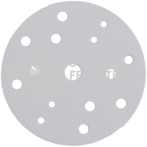 4924 DISCO DE LIJA TRI PRO COLOR GRIS CON 15 PERFORACIONES GRANO 180K (6) TENAZIT
