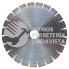 5025 DISCO DE DIAMANTE PARA PIEDRA DE INGENIERIA CON ALMA SILENCIOSA (14"X1/8"X2-3/8") TYROLIT AUSTROMEX