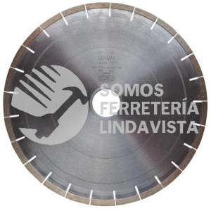 5036 DISCO DE DIAMANTE PARA CERAMICO Y DEKTON CON ALMA SILENCIOSA (16"X1/8"X2-3/8") TYROLIT AUSTROMEX