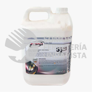 43748 SHOCK 2 CUT RUBBING COMPUESTO PARA TRABAJO MATEADO GRANO 1200 A 1500 DE 5 KG SCHOLL CONCEPTS AUSTROMEX