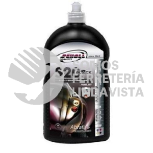 43756 S20 BLACK REAL 1 STEP COMPUESTO DETALLADO DE PINTURAS GRANO 2000 DE 500 G SCHOLL CONCEPTS AUSTROMEX