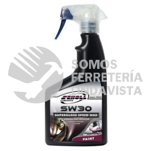 43780 SW30 SUPERGLOSS SPEED WAX CERA SELLADOR DE 500 ML SCHOLL CONCEPTS AUSTROMEX