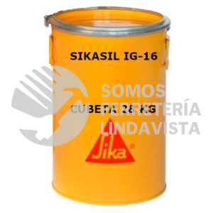 122132 SIKASIL IG-16 NEGRO CUBETA 28 KG SIKA INDUSTRY