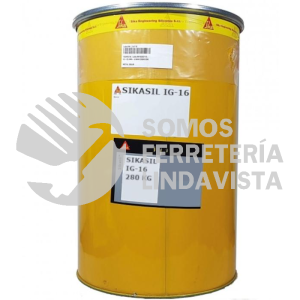 417174 SIKASIL IG-16 NEGRO TAMBOR 280 KG SIKA INDUSTRY