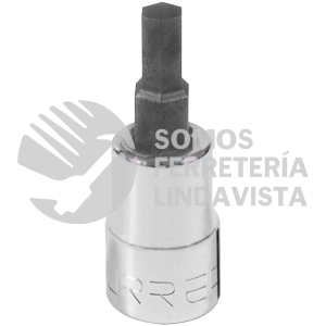 49906M DADO CON PUNTA HEXAGONAL CUADRO DE 3/8", METRICO, 6 MM URREA