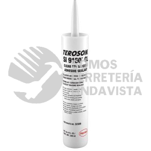 475372 TEROSON SI 9160TM, SILICON TRANSPARENTE RTV CARTUCHO 300 ML LOCTITE